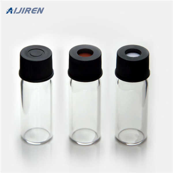 Common Use Amber Sample Vials With Inserts On Stock